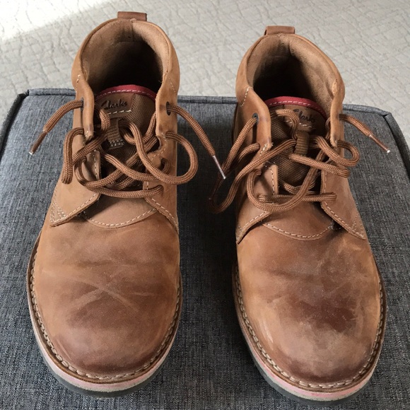 clarks edgewick mid brown